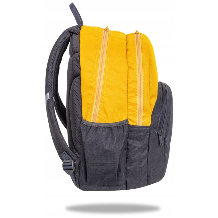 Багатовідсіковий шкільний рюкзак CoolPack, відтінки жовтого та золотого, 27 л