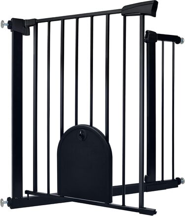 Захист для сходів HENGMEI: автоматичні металеві ворота для дитячої безпеки (85-95 см)