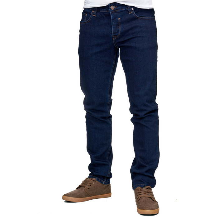 Чоловічі джинси Reslad Slim Fit, темно-сині, еластичний денім, розмір 36W/32L