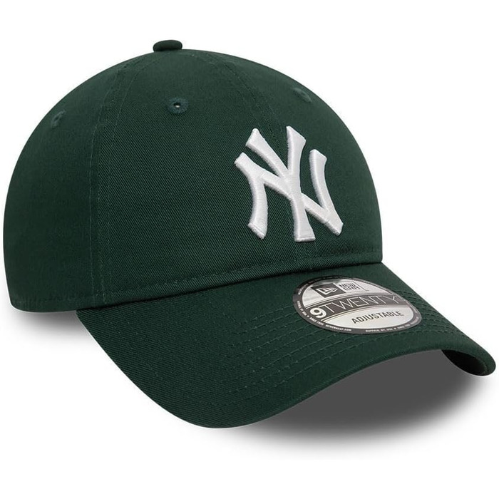 Кепка New Era Baseball Cap MLB League Essential 9Twenty, регульована, New York Yankees, зелена