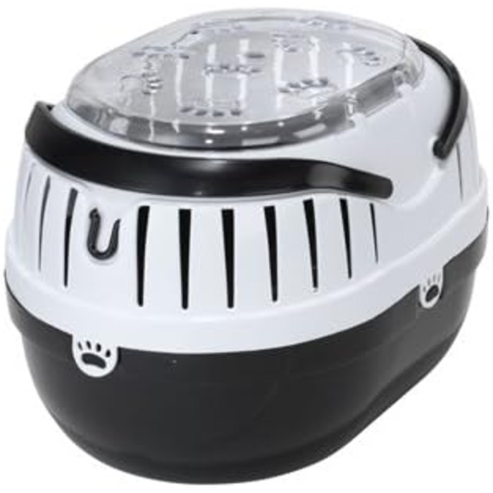 Транспортний бокс для тварин Europet Bernina Paw, 35 x 25 x 25 см, сірий