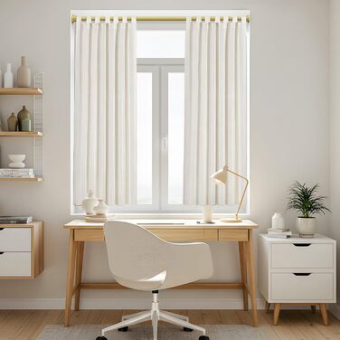 Штанга для карниза без свердління 113-196 см, телескопічна, для душу, штор, ванної кімнати, вікна, кухні, шафи, золота