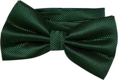 Метелик чоловічий DonDon з нагрудною хусткою, регульований розмір, темно-зелений колір