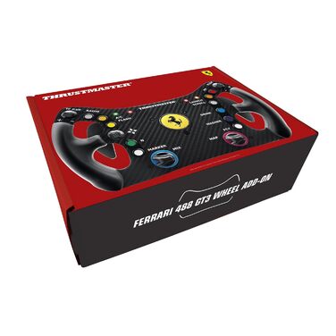 Кермо Thrustmaster Ferrari 488 GT3 - офіційно ліцензоване, для PC, PS5, PS4, Xbox Series X|S, Xbox One