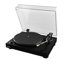 Програвач вінілу Fluance RT80 Klassischer: Ремінний привід, Audio-Technica AT91, вбудований фонокоректор, чорний глянцевий корпус MDF