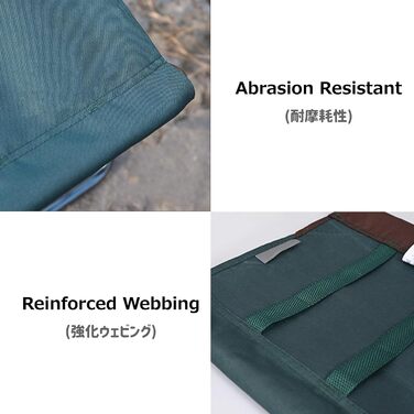 Складний стільчик для кемпінгу Azarxis: легкий, портативний, для риболовлі, піших прогулянок, відпочинку на дачі та барбекю. У комплекті сумка. Колір: коричневий