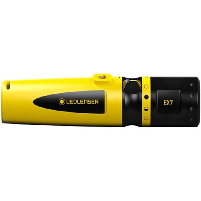 Ліхтарик Ledlenser EX7 LED, вибухозахищений, для зон 0/20, фокусування, на батарейках, 200 люмен, 120 м, 45 годин роботи