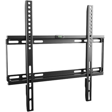 Настінний кронштейн для телевізора RICOO F0144, ультратонкий універсальний тримач для Smart OLED та вигнутих ТВ 40-75 дюймів, до 75 кг, VESA 400x400 мм