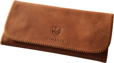 GERMANUS Albrunus - Made in EU - Leather Tobacco Pouch Tobacco Bag Rolling Pouch Rolling Case Tobacco Case