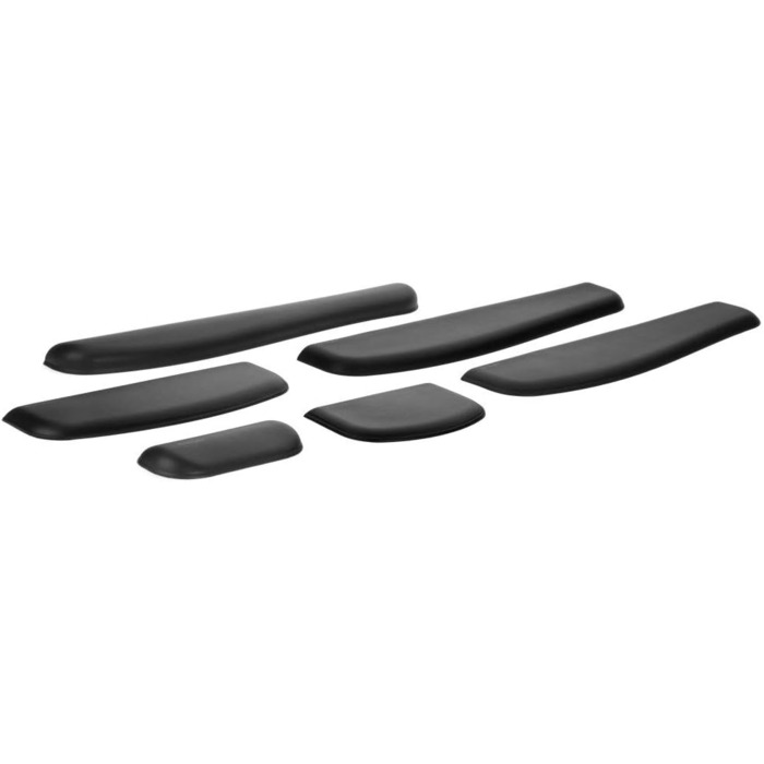 Підставка для зап'ястя Kensington ErgoSoft K52802WW - чорна, для миші та клавіатури, 152x72.9x18 мм