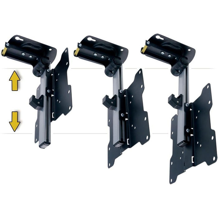 Кріплення для телевізора PureMounts PM-SLOPE-23 для даху, нахильний, регулювання висоти, VESA до 100x100, до 20кг