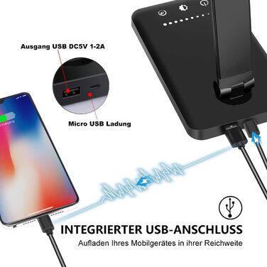 LED лампа настільна диммируемая з 5 кольорами та 10 рівнями яскравості. Настільна лампа для дітей з USB-портом для зарядки смартфона