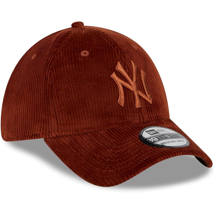 Кепка New Era New York Yankees MLB Wide Cord Brown 39Thirty Stretch S-M, 3930-Yankees-brown#32968
