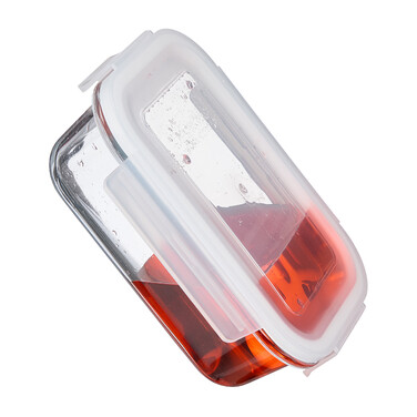 Relaxdays Glass Containers with Lids Set