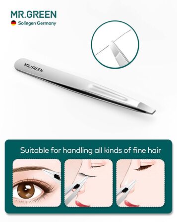 Набір для манікюру MR.GREEN 3шт: кусачки, пилка, кусачки з захистом від бризок, кейс, для чоловіків та жінок