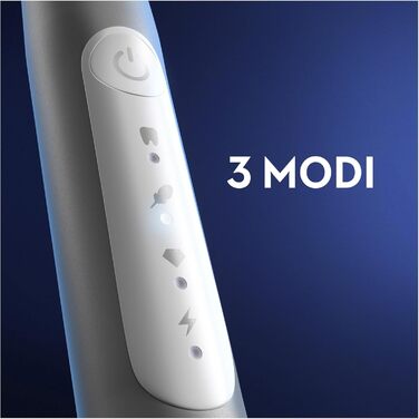 Електрична звукова зубна щітка Oral-B Pulsonic Slim Luxe 4500 Platinum з 3 режимами чищення та кейсом для подорожей