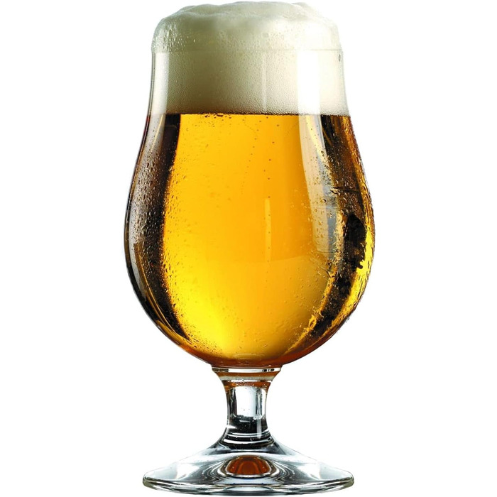 Набір пивних келихів Stölzle Lausitz Berlin 6 шт, 390 мл – для Pilsner та іншого пива, кришталь, Німеччина