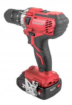 Акумуляторний шуруповерт Worcraft CHD-S20LIWB, 40 Нм, 2 швидкості, комплект з 2-ма АКБ