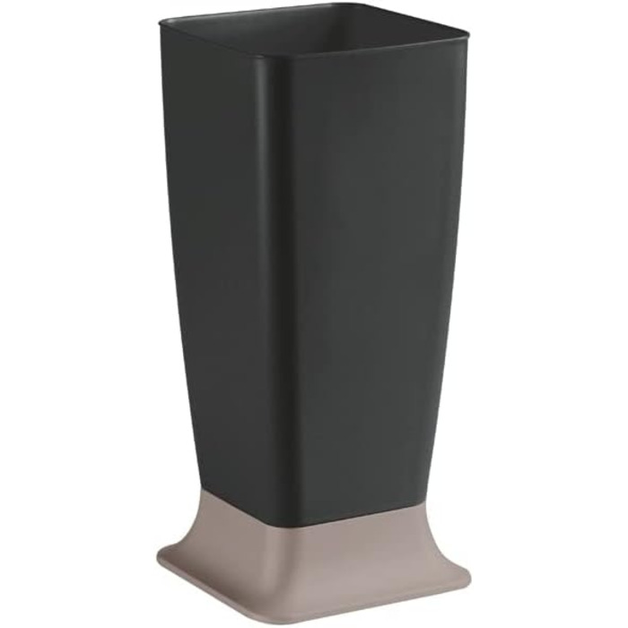 Стійка для парасоль - Kreher, чорний/taupe, пластик, 25x25x55 см