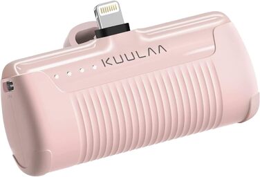 Портативний повербанк 4500mAh з PD для iPhone (персиково-рожевий)