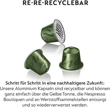 Кава Nespresso Original Ispirazione Roma, середнього обсмаження, 50 капсул, сумісна з Nespresso Original