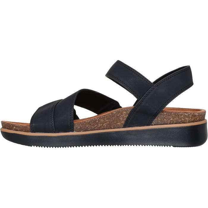 Кросівки жіночі Skechers Lifted Comfort 38 EU чорні - зручне взуття для повсякденного носіння