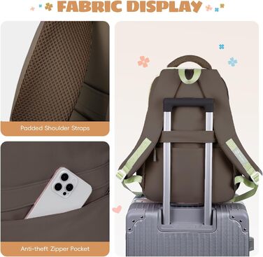 Шкільний рюкзак для дівчинки-підлітка 2025, для школи, гімназії, старшої школи, водонепроникний, для ноутбука 15.6