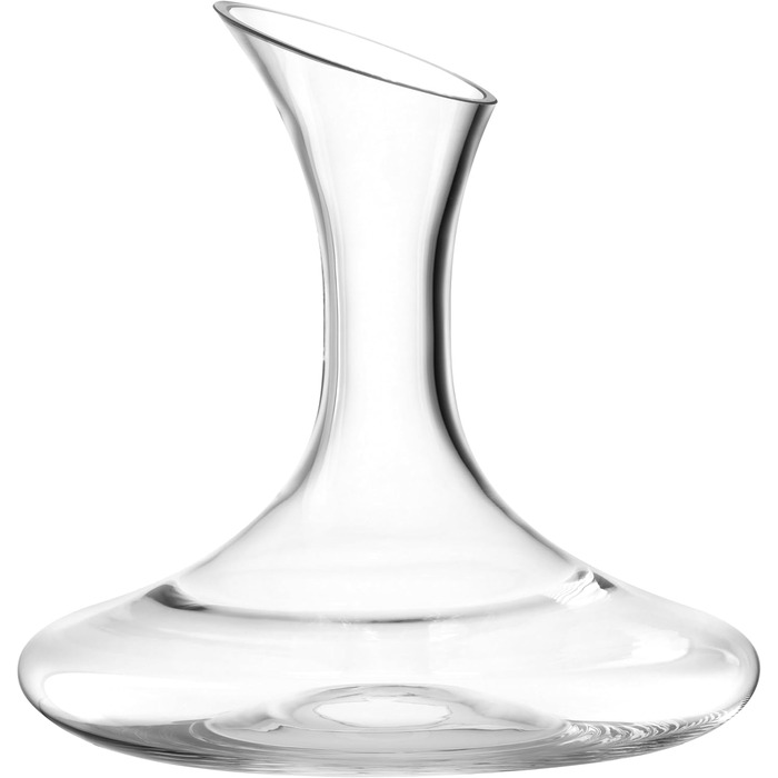 Leonardo Cheers Decanter, 1.3 l, Height 22.5 cm, Hand-blown clear glass, 027810