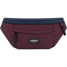 Поясна сумка LARKSON Bauchtasche для жінок та чоловіків, бежева - Ole, для спорту, відпочинку, міста, фестивалів, з ремінцем, водонепроникна (Блакитна Ягода)