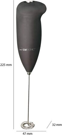 Електричний піноутворювач для молока Clatronic® MS 3089 м'ятно-зелений (чорний) | Міксер для кави, капучино