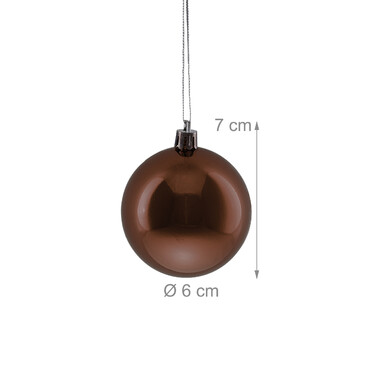 Relaxdays Set of 100 Christmas Baubles