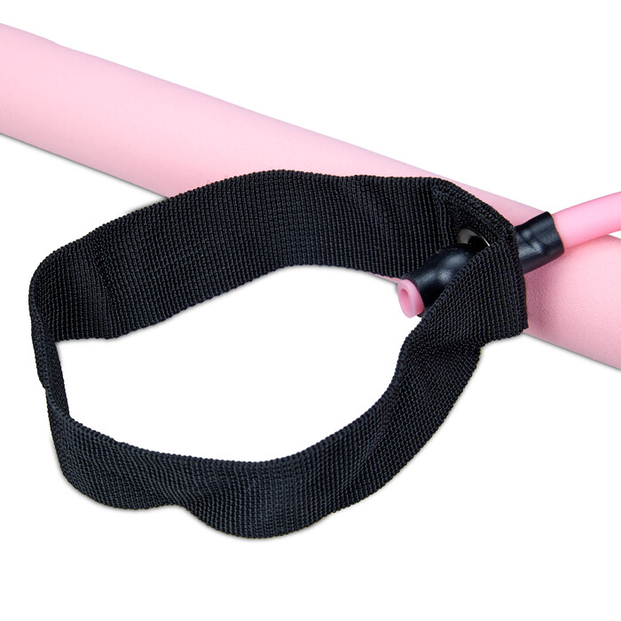 Relaxdays Pilates bar with resistance bands