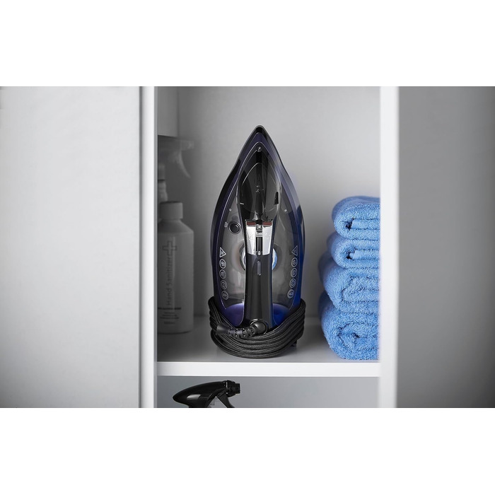 Праска Russell Hobbs One-Perfect-Temp з регулюванням температури, керамічна підошва, 2400 Вт, 200 г парового удару, самоочищення, антинакип, 26731-56