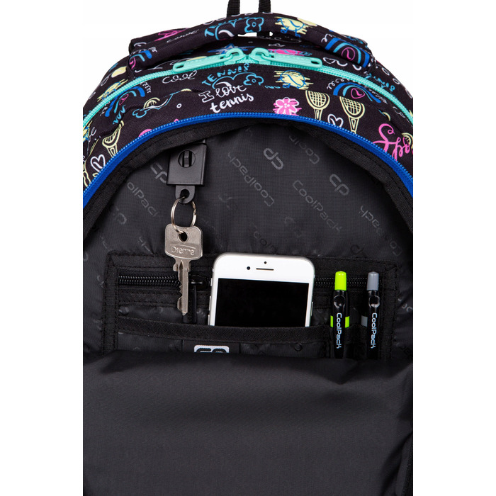 Шкільний підлітковий рюкзак CoolPack Jerry Tennis Star для дівчинки