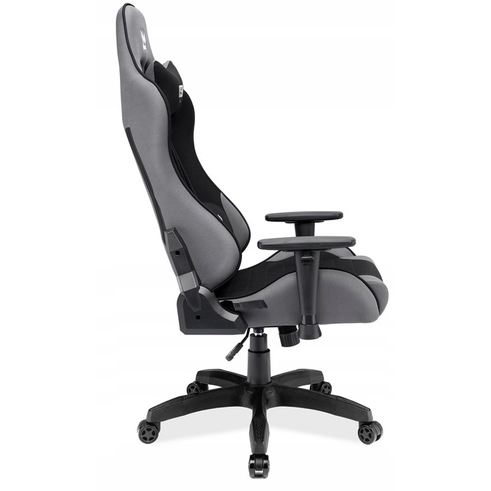 Ігрове крісло IMBA seat Druid, тканина, сіре