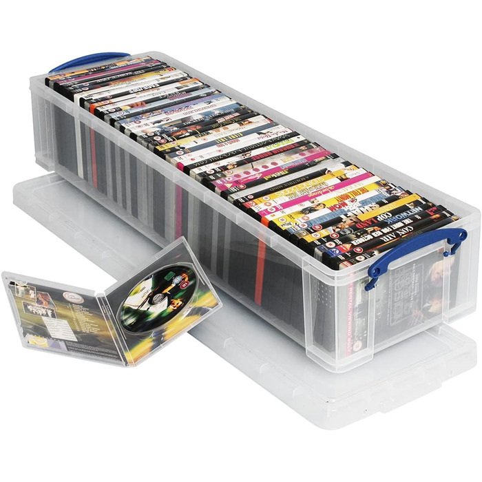 Really Use Box 22CCB Storage Box 22 Liter, transparent