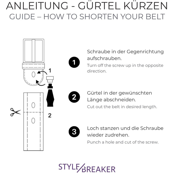 Жіночий ремінь styleBREAKER з заклепками 4 см, екошкіра, металева пряжка, вінтажний стиль для джинсів, регульований