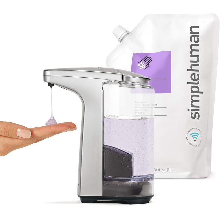 Дозатор для мила автоматичний simplehuman ST1023, 237 мл, нікелевий