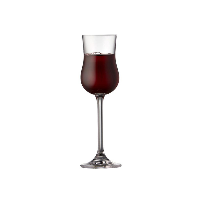 Келихи для білого та червоного вина Lyngby Glas Juvel, прозорі, 90 мл, 4 шт.