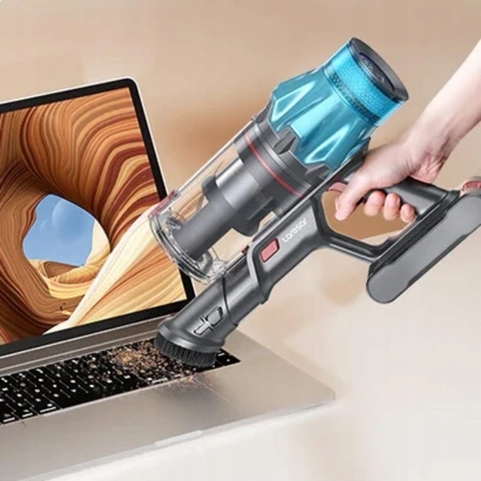 Вертикальний пилосмик Laresar LAR-ULTRA7, сріблястий/сірий