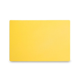 HENDI Cutting Boards, HACCP compliant, Reversible, for Poultry, 450x300x(H)12.7mm, HDPE 500 Plastic, Yellow