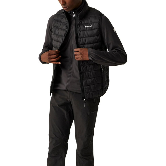 Чоловіча outdoor жилетка Regatta HillpackB/WII M -800 Black