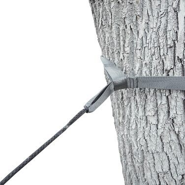 Гамак Outdoor Vitals Ultraleichte (Антрацит, Single Plus) з кріпленнями: Whoopie Sling, ременями для дерев та сумкою