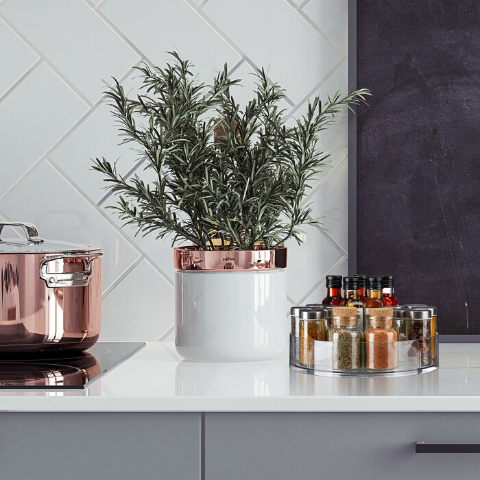Relaxdays Refrigerator Turntable