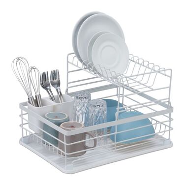Relaxdays Dish Drainer, Metal