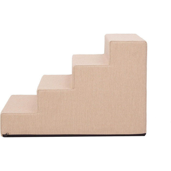 Сходинка для собак та котів Tiertreppen - пандус з 4 ступенів, висота 40 см, бежевий