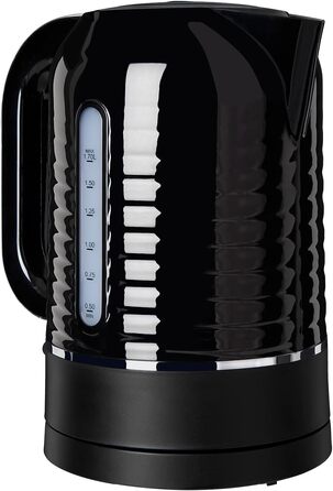 Електричний чайник WATER 3300 C, 1,7 л, 2200 Вт, антинакип, захист від перегріву, чорний