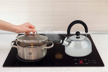 Класичний сталевий чайник Karl Hausmann, 1,5 л, сірий