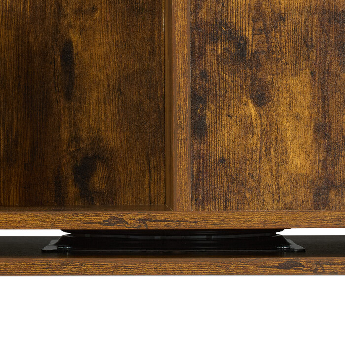 Corner Bookshelf with Industrial Design