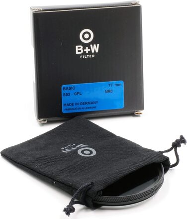 Поляризаційний фільтр B+W Polarisationsfilter Zirkular 77mm, MRC 16x, для об'єктивів від ширококутних до телеоб'єктивів